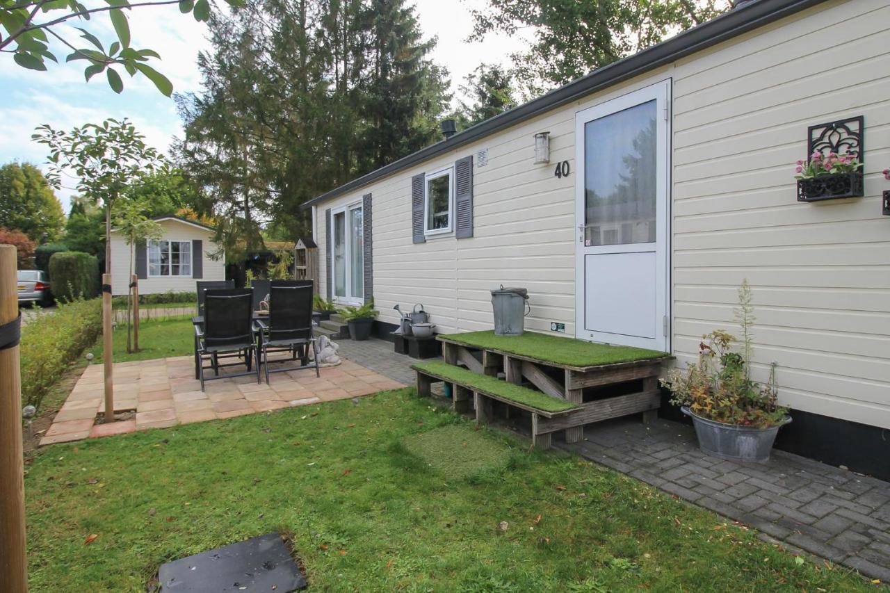 Sfeervol Chalet Op De Veluwe Putten Ngoại thất bức ảnh