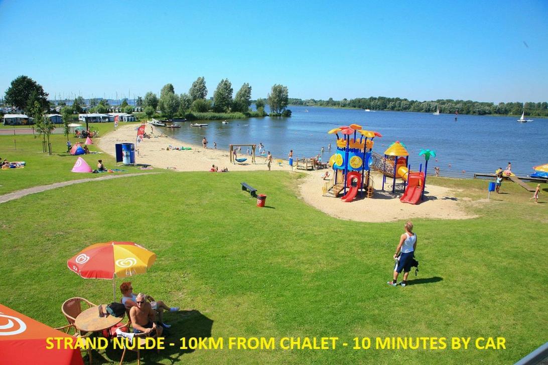 Sfeervol Chalet Op De Veluwe Putten Ngoại thất bức ảnh
